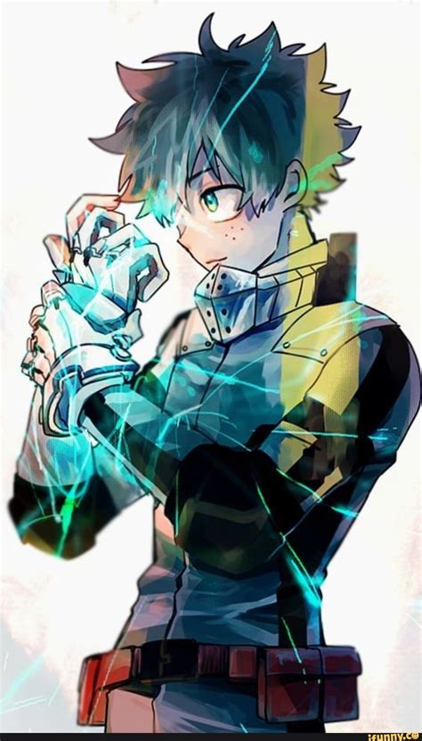 Izuku Midoriya Hero Anime Boy Anime