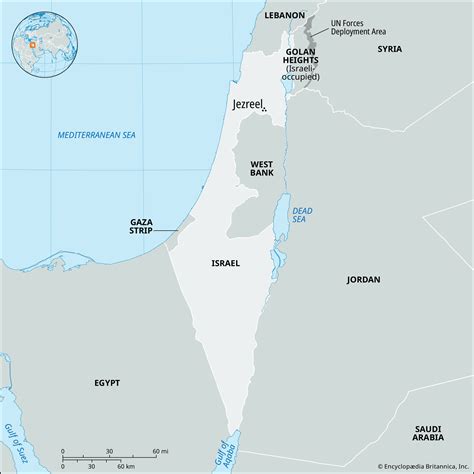 Jezreel Valley Meaning And Map Britannica