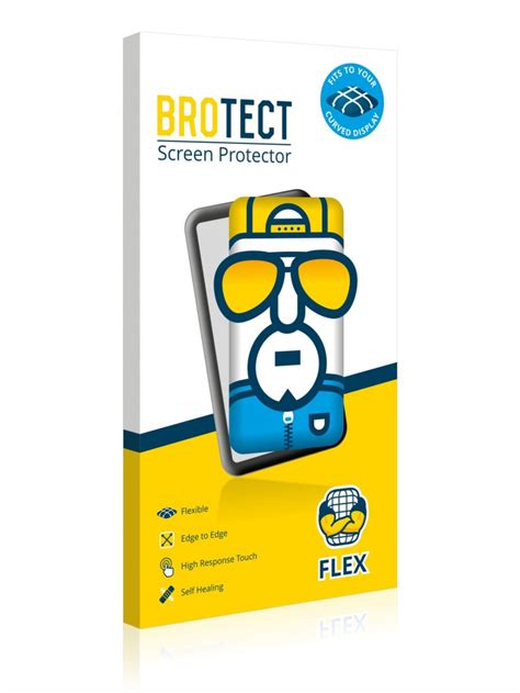 2x Brotect Flex Full Cover Protector De Pantalla Completa Para Samsung