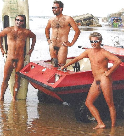 Hot Nude Men At The Beach