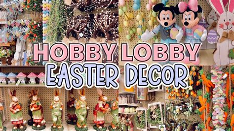 Hobby Lobby Easter Decor Preview 2023 Easter Decorations Walkthrough