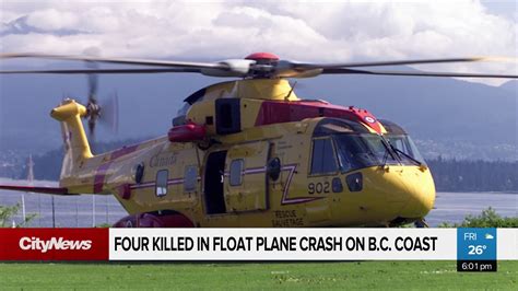 Four Killed In Float Plane Crash On Bc Coast Youtube