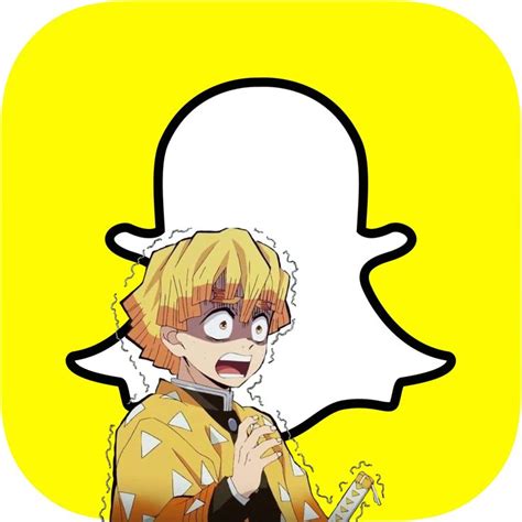 Snapchat Icon Zenitsu Animated Icons Snapchat Icon App Anime
