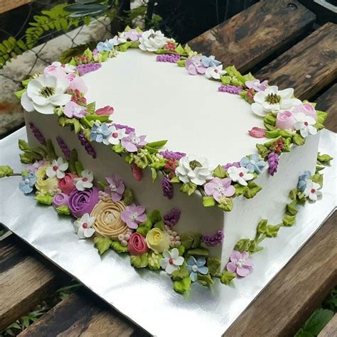 Cake Decorating Sheet Cake Designs Rectangle Cake