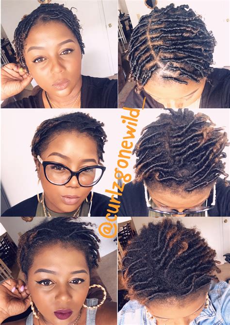 46 Starter Loc Styles For Short Hair Hairstyle Ideas And Trend Hair