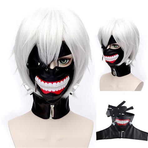 Buy Cosplay Masks Tokyo Ghoul Kaneki Ken Adjustable