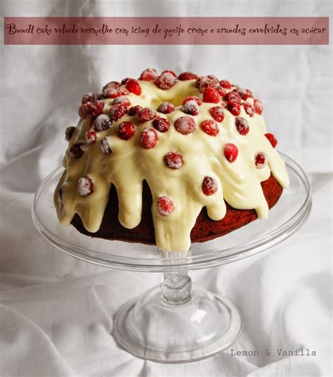This is different from other red velvets i've had; Lemon & Vanilla: Red velvet bundt cake with cream cheese ...