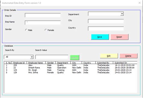 Easy To Follow Create A Fully Automated Data Entry Userform In Excel