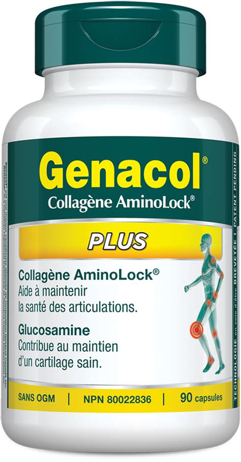 Genacol Plus Collagène Aminolock Et Glucosamine