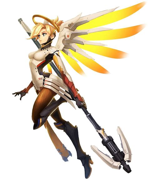 Pretty Support Mercy Overwatch Game Digital 26 May 2019｜random