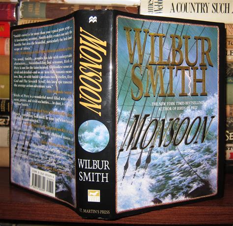 Monsoon By Smith Wilbur A Hardcover First Edition First