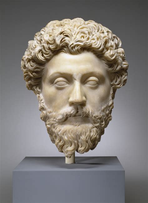 Fileroman Portrait Of The Emperor Marcus Aurelius Walters 23215