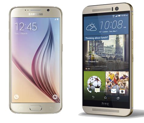 Samsung Galaxy S6 Vs Htc One M9 Full Specs Comparison