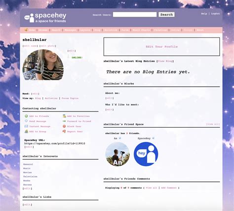 Spacehey Is Literally An Old Myspace And Im So Excited