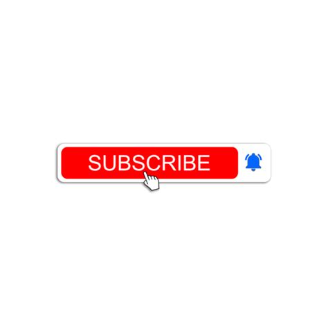 Intro Subscribe Button And Bell Icon Png Joshjeanine Images And
