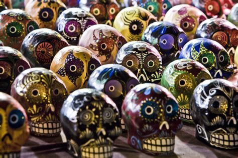 Free Images Color Dead Bead Skull Painting Art Mexico Culture