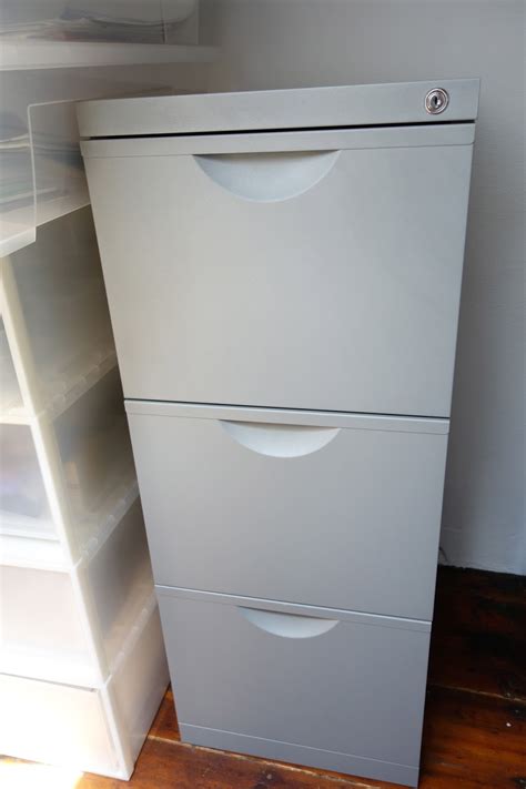 The ikea erik file cabinet features three drawers, all lockable from a single lock at the top right and a compact size ideal for both home and office filing. FOR SALE - HOUSING ITEMS: Ikea 'Erik' 3 drawer filing ...