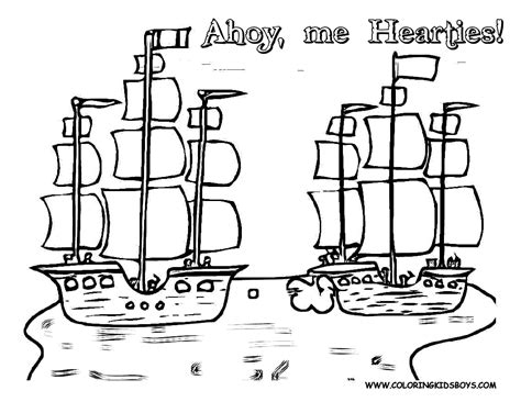 Maybe you would like to learn more about one of these? Pirate ship coloring pages to download and print for free