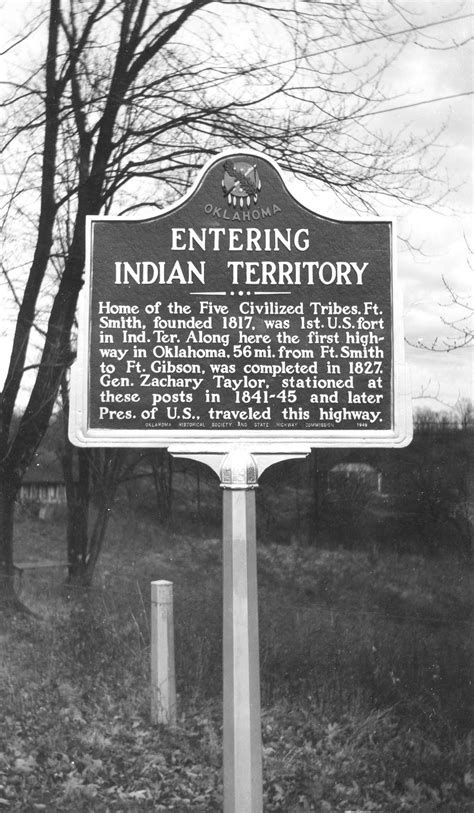 Historical Marker Program Oklahoma Historical Society