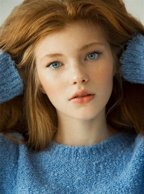 Pelirrojas 15 20 Años Daria Milky Redhead Girl Beautiful Redhead Red Hair