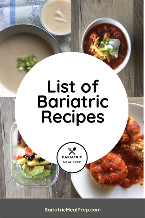 Maybe you would like to learn more about one of these? Bariatric Recipes in 2020 | Bariatric eating, Bariatric ...