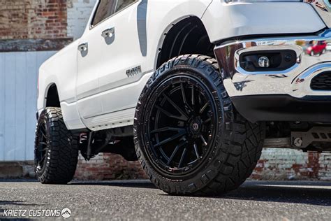 Lifted 2019 Ram 1500 With 22×12 Fuel Rebel Wheels And 6 Inch Rough