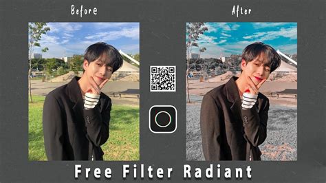 Edit Photo Filter Radiant Free Qr Code In Polarr Polarr Tutorial