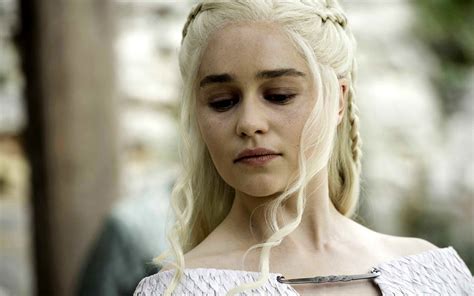 Daenerys Targaryen Game Of Thrones Women Emilia Clarke Blonde Hd
