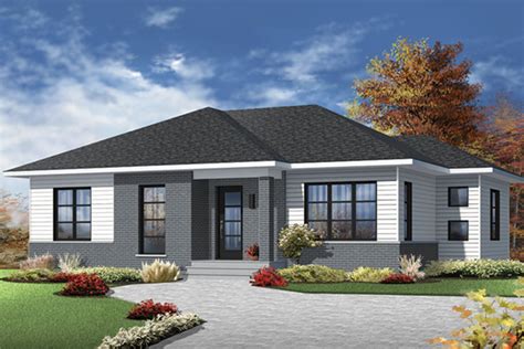 Lettie Modern Ranch Home Plan 032d 0829 House Plans And More