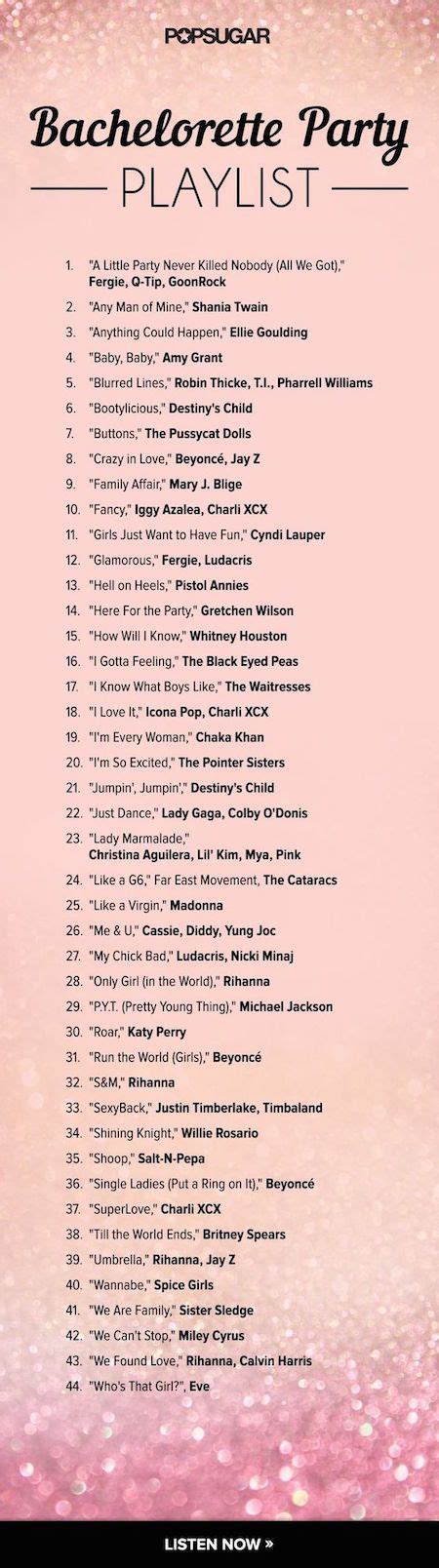 6 Out Of The Box Bachelorette Party Ideas Bachelorette Party Songs