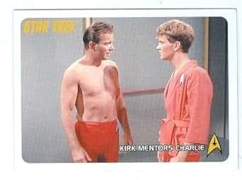 Captain James T Kirk Trading Card Star Trek Rittenhouse William Shatner Shirtless