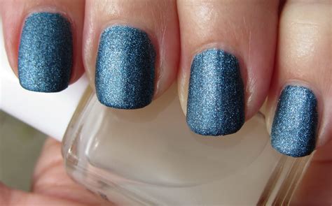 Marias Nail Art And Polish Blog Bk Fashion Nail Color Navy Blue Silver Shimmer 04 Swatches