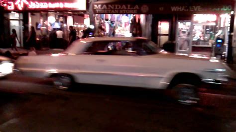 Lowriders Popping Wheelies On St Marks Classic Cars And Vatos Locos