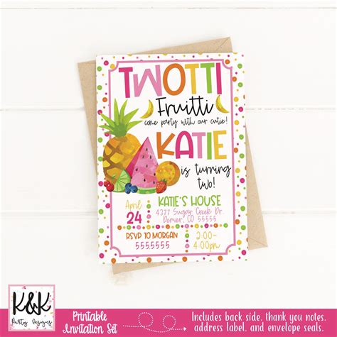 Twotti Fruitti Birthday Party Sign Fruit Welcome Sign Fruit Etsy