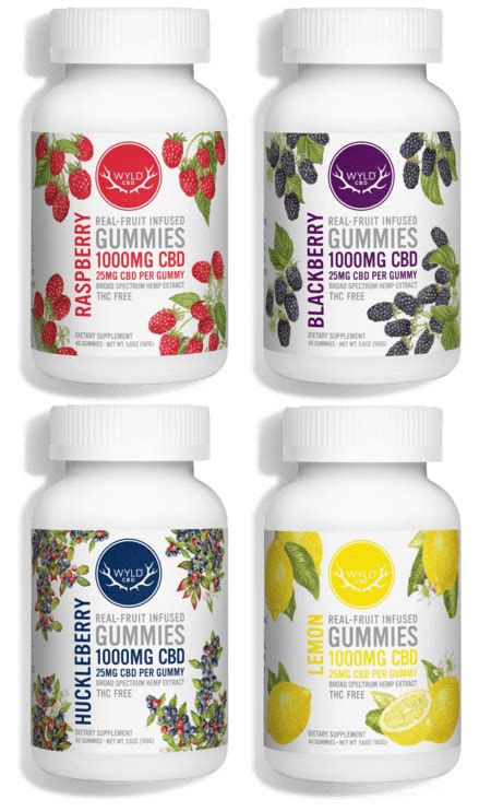 Wyld Cbd Gummies 1000mg Natures Health And Body
