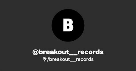 Breakoutrecords Listen On Spotify Linktree