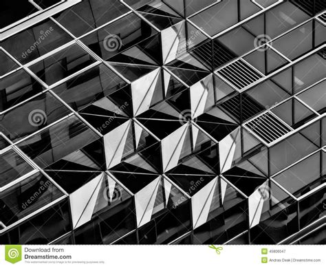 Geometry In Architecture In Black And White Detail Stock Image Image