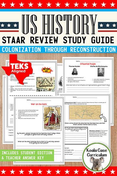 8th Grade Us History Staar Review