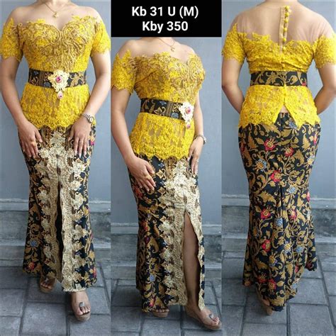 traditional indonesian kebaya skirt sarong kebaya bali d01m dewatastar etsy