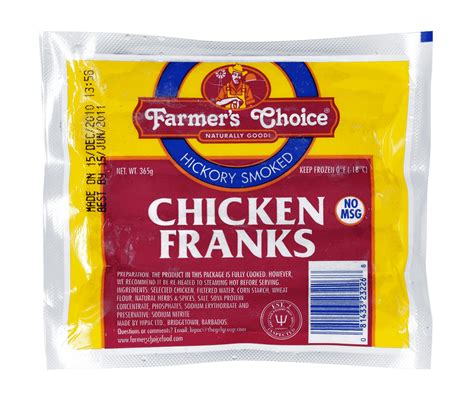 Chicken Franks Hipac Foods