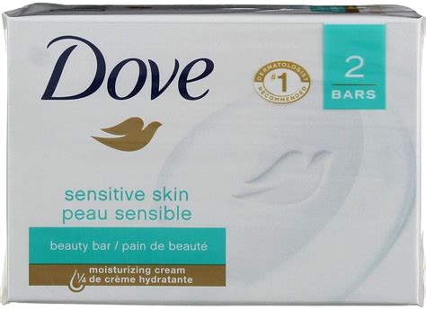 Dove Beauty Bar Soap Sensitive Skin 425 Oz 2 Ea
