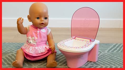 Unboxing Of The Poo Poo Toilet For Baby Born Doll Annabell L Potty