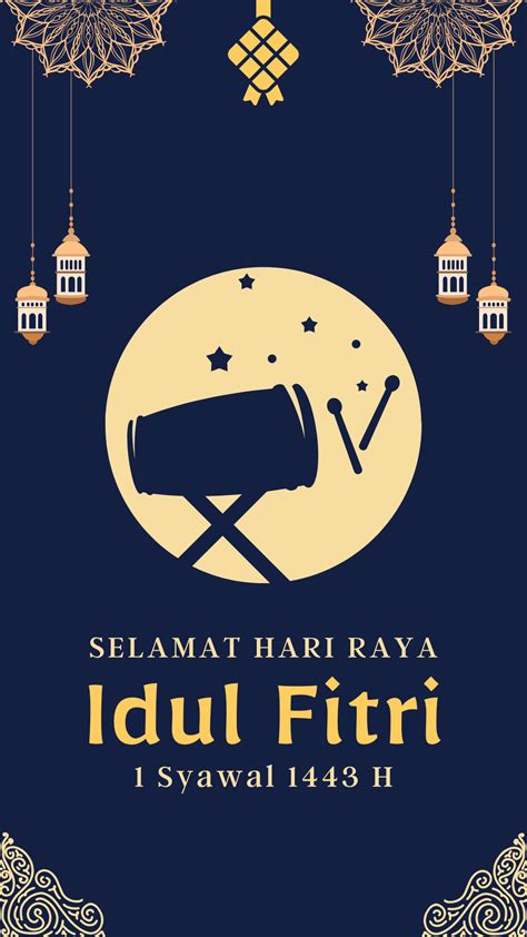 Download Template Ig Story Hari Raya Idul Fitri Gratis