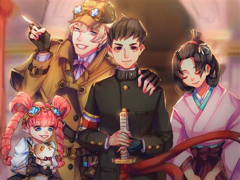 The Great Ace Attorney Fanart By Mariam246810 On Deviantart