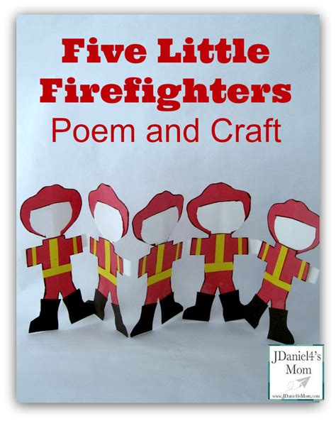 Here are a few more popular trucking songs you missed Community Helpers Poem and Craft- Five Little Firefighters | Fire safety preschool, Community ...