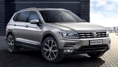 7 Seat Version Of Volkswagen Tiguan Debuts At 2019 Chengdu Auto Show