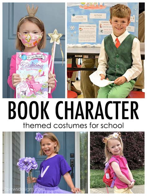 Easy Diy Book Character Costumes For Kids