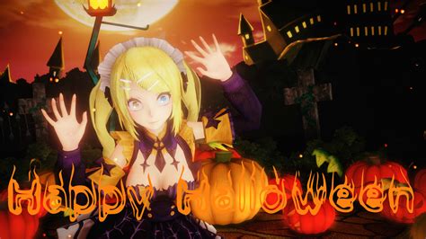 Mmd Happy Halloween Motion Dl By Myakushek On Deviantart