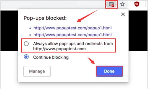 How To Allow Pop Ups In Chrome