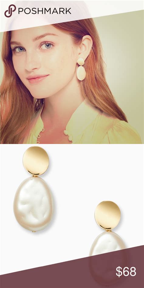 Kate Spade Gold Standard Pearl Drop Earrings Kate Spade Gold